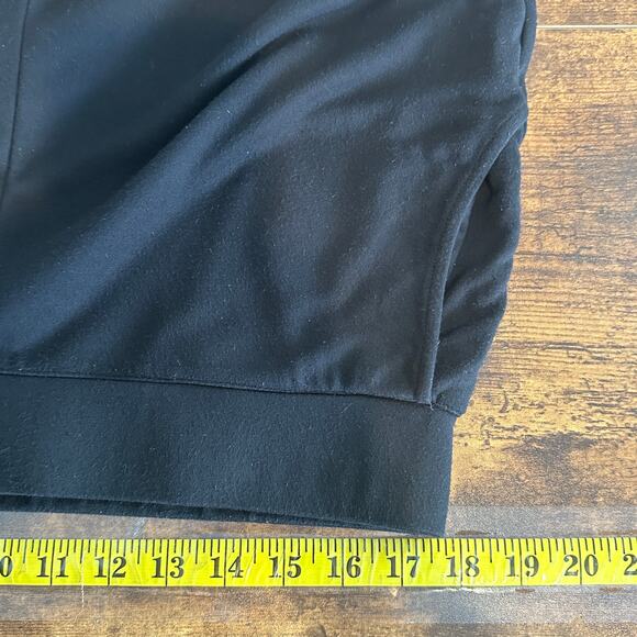 Matty M Jogger Pants XL Black Cropped Stretch Loungewear Outdoor Athleisure VGUC - Picture 3 of 9